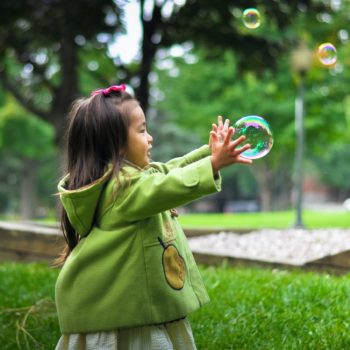 little girl with bubble 1 scaled